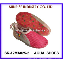 SR-12MA025-2 Nice girls soft TPR beach aqua shoes plastic beach shoes aqua shoes water shoes surfing shoes